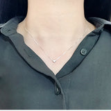 SPD.0016 // 925 Silver Simple Mini Heart Pendant, 1pc / PO364
