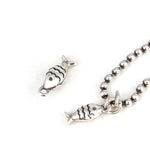 SPD.0115// 925 Silver Antique Fish Pendant, 1pc / PO97