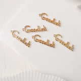 PD.1975 // Good luck Gold Pendant, 2 Pc